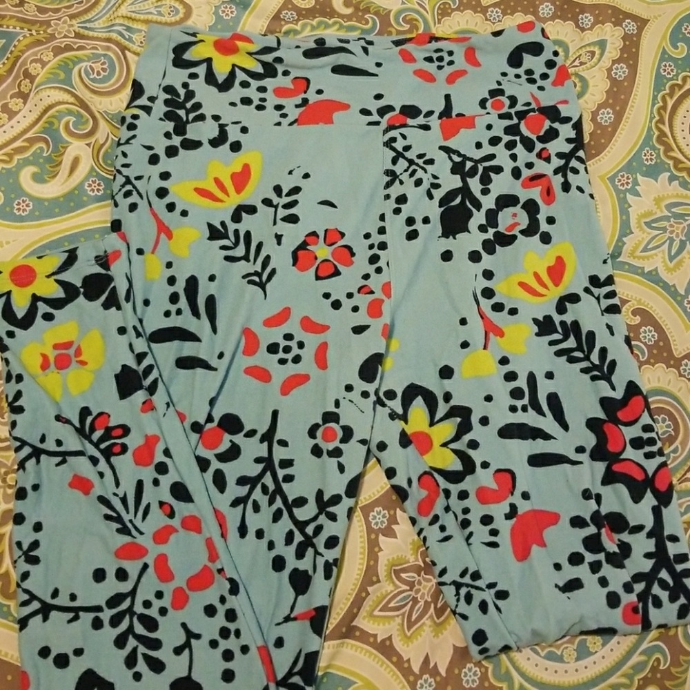 LuLaRoe leggings flower print